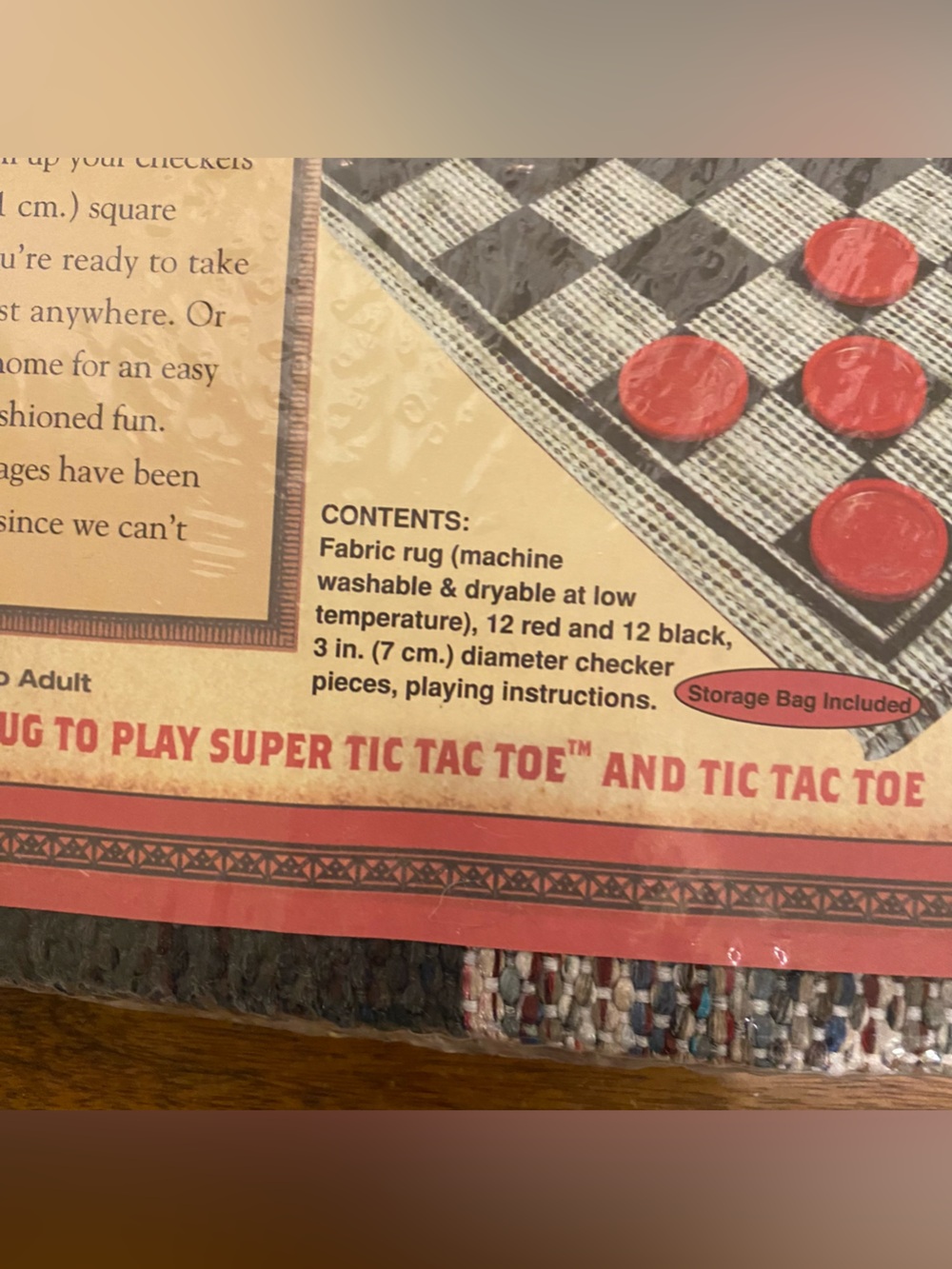 Checker Rug Game - Picture 3 of 4